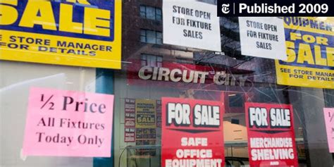 Circuit City, Lacking a Buyer, Will Shut Down .